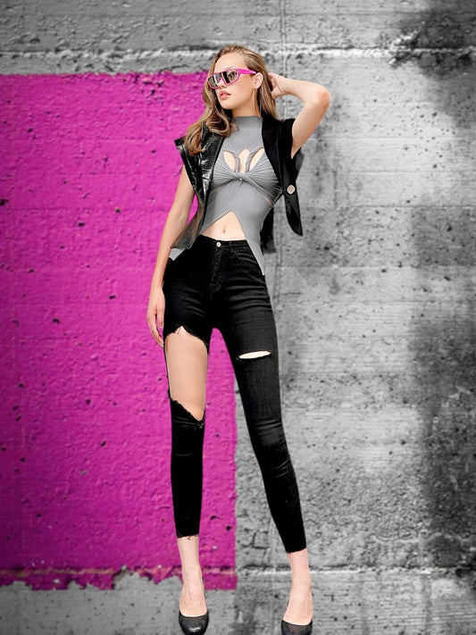 LD black skinny jeans