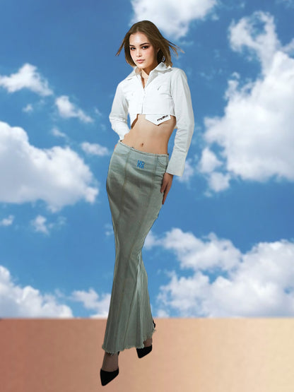 ARD DENIM MAXI SKIRT